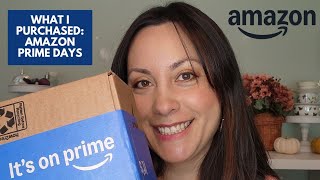 What I Purchased During Amazon Prime Days [upl. by Llewxam]