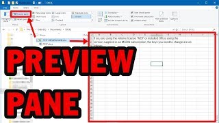 FIXED How to fix Preview Pane windows 10  Excel 2016 PreviewPane [upl. by Adnav]