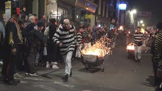 Lewes Bonfire 2024 Cliffe Barrel Runs [upl. by Raouf981]