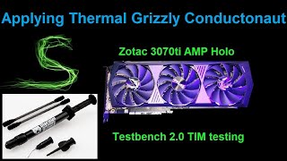 Applying Thermal Grizzly Conductonaut [upl. by Cawley]