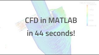 QuickerSim CFD Toolbox for MATLAB  Teaser [upl. by Kiefer867]