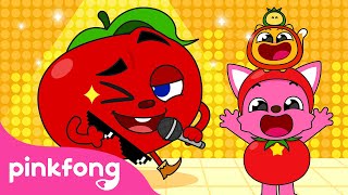 Hola Im Tomato  Tomato Song  Pinkfong Kids Song [upl. by Claman273]