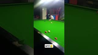 Snooker WTF moments shorts pool snooker wtfmoment [upl. by Cirdec]