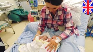 Youngest organ donor in Britain Twin donates kidneys and heart after living just 100 minutes [upl. by Copeland]