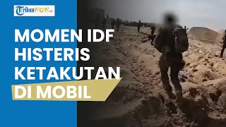 BOCOR LAGI Video Tentara Zionis Teriak Ketakutan saat Diserang Hamas Merengek Minta Segera Pergi [upl. by Fulviah]