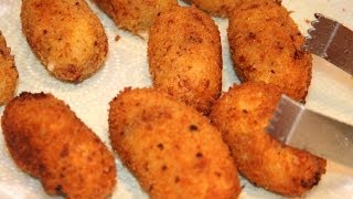 Croquetas de jamón ibérico [upl. by Jos]