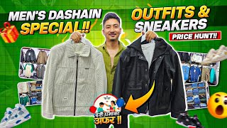 Mens Stylish OutfitsSneakers Price Hunt at Forever YoungTshirtsJacketsPants Price in Nepal [upl. by Atinihc869]