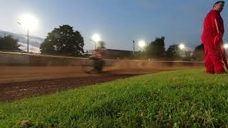 Speedway From The Centre Green Bend 2 With DJI Camera Birmingham Brummies v Leicester Lions 12824 [upl. by Wendy]