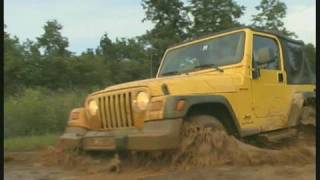 OffroadTour im Jeep Wrangler Motorvision testet die Offroad [upl. by Enneirb35]