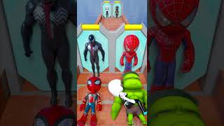 GTA V Kiss Run RED Spidey vs Hulk In Barry Prison gta [upl. by Annairb415]