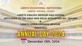 Annual Day Celebration  Loreto English Medium School CBSE [upl. by Enirehtac550]