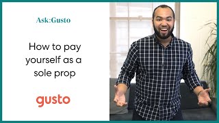 How to Pay Yourself as a Sole Proprietor [upl. by Crescantia]