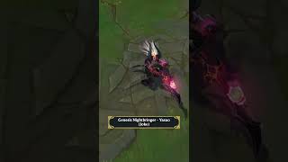 Genesis Nightbringer Yasuo Animations Recall Joke Taunt Laugh amp Dance [upl. by Karlens]