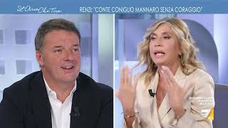 Myrta Merlino a Matteo Renzi quotGlielo dico con sincerità lei sembra uno che certe volte se le [upl. by Eirahcaz]