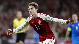 Denmark 50 Israel  World Cup  Qualification  All goals and highlights  07092021 [upl. by Assennej]