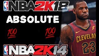 NBA 2K18 Rosters NBA 2K14  20172018 Updated Full Patch [upl. by Nawrocki961]