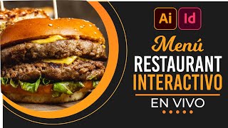 CREAR MENU INTERACTIVO CON ADOBE ILLUSTRATOR CC Y ADOBE INDESIGN CC [upl. by Latsirc]