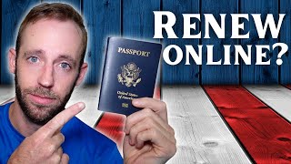 Renew Your USA Passport ONLINE  How to Use the New Application System for Getting a New Passport [upl. by Aineval]