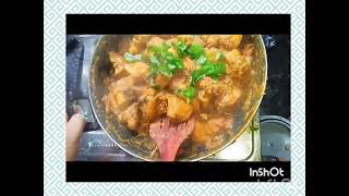 chiken curry recipe made by me food cooking [upl. by Elesig]