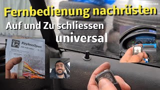 Funkfernbedienung nachrüsten FFB Zentralverriegelung  am e36 [upl. by Yelsel]