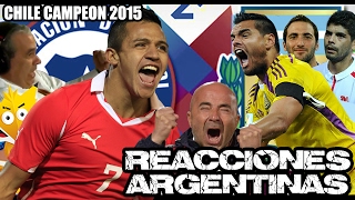 Chile 0 4 vs 1 0 Argentina  Final Copa América 2015  Radio ADN  Resumen [upl. by Eibreh822]