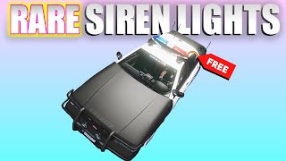 GTA 5 Online How to Get Rare SirensEmergency Lights on Stanier Police Car [upl. by Lucania]