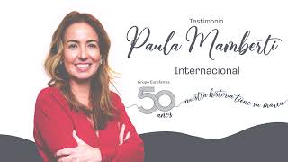 Eurofarma 50 Años  Testimonio Paula Mamberti [upl. by Derfnam314]