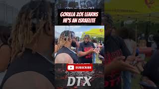 Rapper Gorilla Zoe Learns Hes An Israelite shorts [upl. by Ditzel]