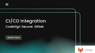 CICD Integration Code Signing with Gitlab [upl. by Intyrb]