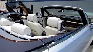 2018 Rolls Royce Phantom Drophead Coupe Design Limited Special First Impression Lookaround Review [upl. by Leba903]