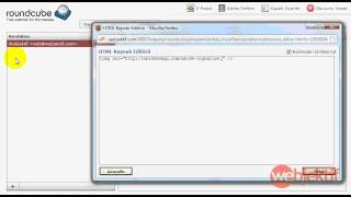 Roundcube Webmail Arayüzünde Görsel HTML İmza Kullanımı [upl. by Sax]