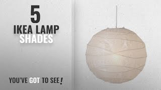 Top 10 Ikea Lamp Shades 2018  Ikea 70103410 Regolit Pendant Lamp Shade White [upl. by Llenrahs]