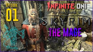 Oni Plays Skyrim  Pure Mage  Part 01 SurvivalModdedOrdinator [upl. by Annayram]