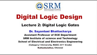 Digital Logic DesignDigital Logic Gate Part 2 [upl. by Odlonyer]