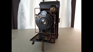 English Vintage Folding Camera [upl. by Atineg]