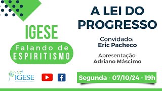 quotA Lei do Progressoquot com Eric Pacheco e apresentação de Adriano Máscimo [upl. by Crespo]