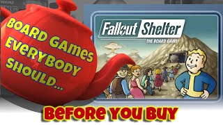 Fallout Shelter The Board Game  Before You Buy [upl. by Rubi]