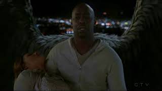 Lucifer Charlotte Richards Death and Amenadiel get his wing back 3x23 [upl. by Kalindi34]