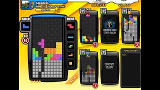 Tetris Battle Arena  FST 222  lines sent 5 games [upl. by Braunstein929]