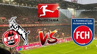 Stadionvlog⚽️  1 Fc Köln  1 Fc Heidenheim  Vlog 13🌴 [upl. by Enehpets]