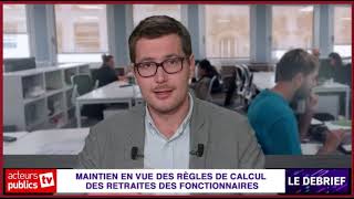 Calcul des retraites des fonctionnaires Nov 2022 [upl. by Halle377]