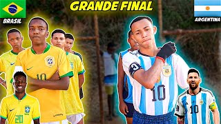 Brasil vs Argentina  FINAL da Copa do Mundo [upl. by Hseyaj998]