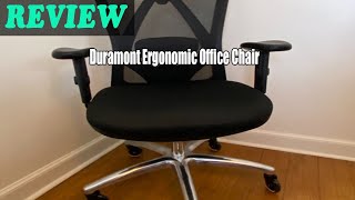 Review Duramont Ergonomic Office Chair 2022 [upl. by Yeleen90]