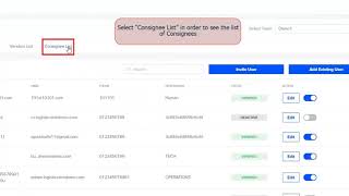 How to edit Consignee details  Client [upl. by Bronder]