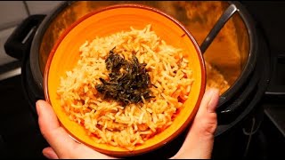 riz jaune curry jasmin avec autocuiseur Mealthy Multipot Instant Pot et autres [upl. by Aikrahs]