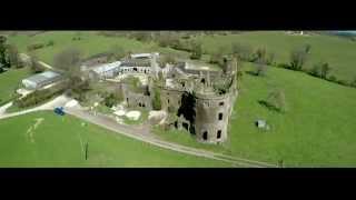 Kilwaughter Castle 2015 Co Antrim 4K Ultra HD DJI Naza Lite CNC Gimbal gopro hero2 [upl. by Omura]