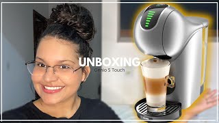 Cafeteira Expresso Dolce Gusto GENIO S TOUCH da Arno  UNBOXING [upl. by Ahcrop]