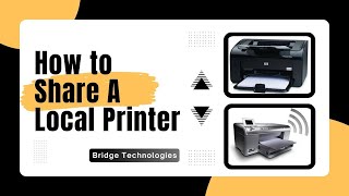 How to Set Up Network Printer Sharing in Windows 11108  Step by Step Guide  Bridge 9884861719 [upl. by Brice]