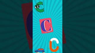 Learn the Alphabet Letter C  Cat Car Cookies and Clock  Fun ABC Song for Kids kids abcsong [upl. by Anihc389]