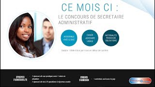 Le concours à saisir du mois  octobre  secrétaire administratif [upl. by Nodal]